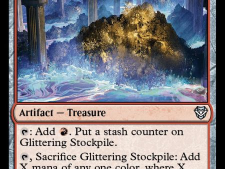 Glittering Stockpile [Outlaws of Thunder Junction Commander] Online