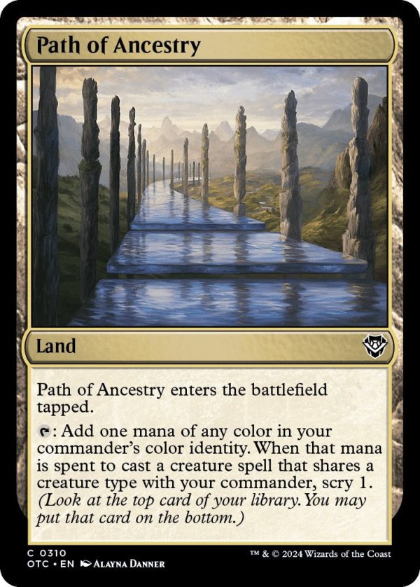 Path of Ancestry [Outlaws of Thunder Junction Commander] Supply