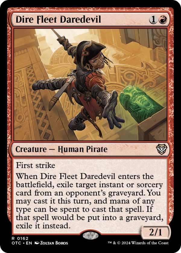 Dire Fleet Daredevil [Outlaws of Thunder Junction Commander] For Cheap