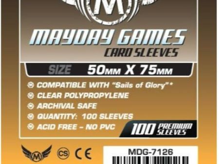 Mayday - Custom Card Sleeves (Pack of 100) - 50 X 75mm Discount