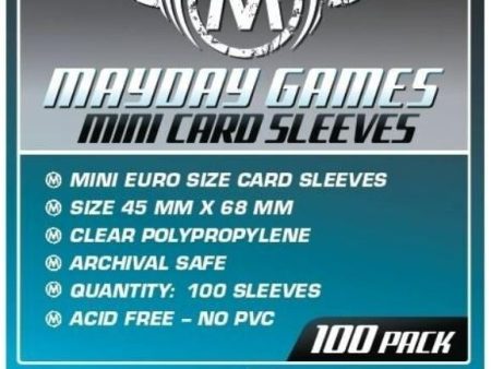 Mayday - Mini Euro Card Sleeve (Pack of 100) - 45 X 68mm Fashion