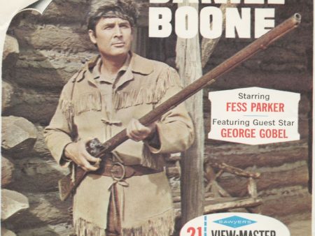 Daniel Boone - View-Master 3 Reel Packet - vintage - B479-S6A Discount