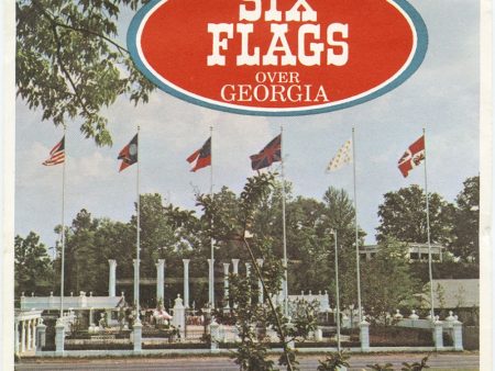 Six Flags Over Georgia - View-Master 3 Reel Packet - vintage - A917-G1A Hot on Sale