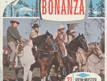 Bonanza - View-Master 3 Reel Packet - vintage - B471-S6 Discount