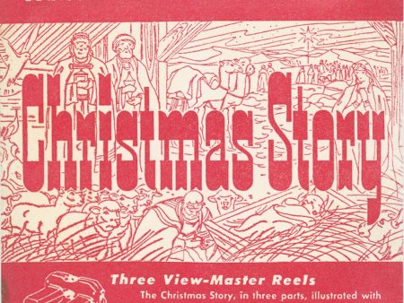 Christmas Story - View-Master 3 Reel Packet - 1950 - vintage - XM-1,2,3-S1 on Sale