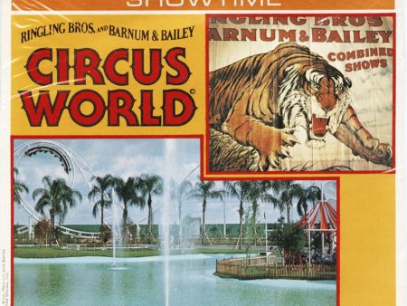 Circus World - View-Master 3 Reel Packet - 1977 - vintage - H53-G5 Hot on Sale