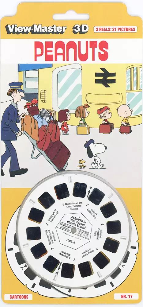 Peanuts in  Bon Voyage  - View-Master 3 Reels on Card - Unopened - vintage - 1005 Online now