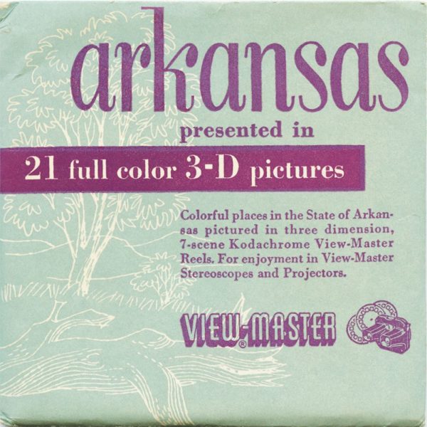 Arkansas - View-Master 3 Reel Packet - vintage - AK1,AK2,AK3-S2 Cheap