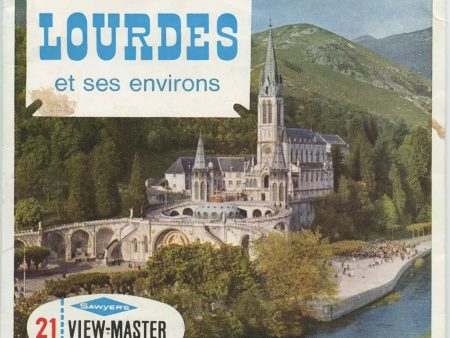 Lourdes et ses environs - View-Master 3 Reel Packet - vintage - C184F-S6 Supply