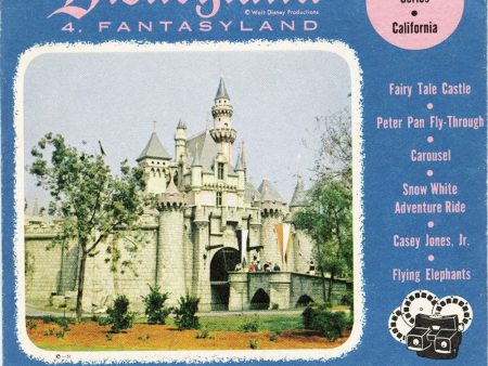 Disneyland - Fantasyland - View-Master 3 Reel Packet - 1956 - vintage - 854-A,B,C-S3 Discount