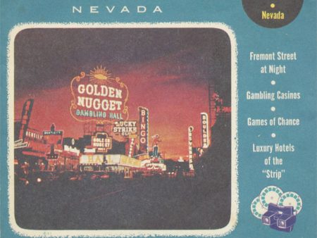 Las Vegas - Nevada - View-Master 3 Reel Packet - vintage - 15-A,B,C-S3 Discount