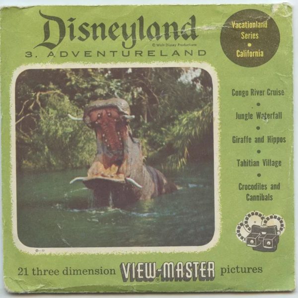 Adventureland - Disneyland - View-Master 3 Reel Packet - 853-A,B,C-S3 Online