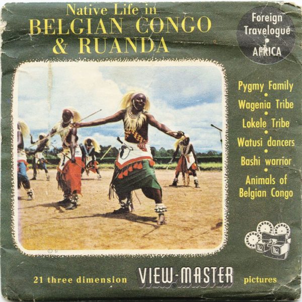 Belgian Congo & Ruanda - View-Master 3 Reel Packet - vintage - 3797,3798,3799-BS4 Online now