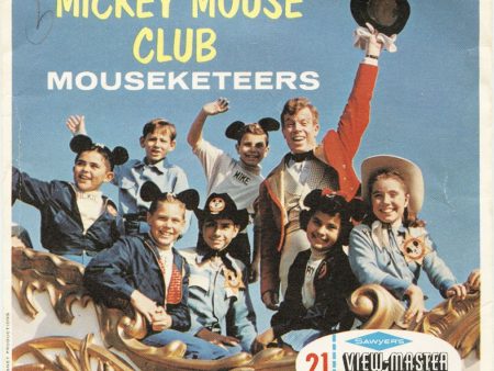 Mickey Mouse Club - View-Master 3 Reel Packet - 1956 - vintage - B524-S6 For Discount