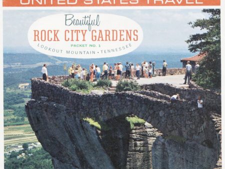 Beautiful Rock City Gardens - View-Master 3 Reel Packet - vintage - A884-G3A Fashion