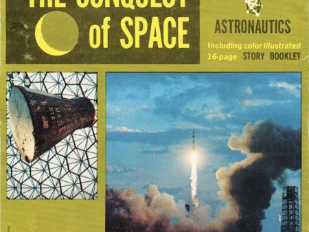 The Conquest of Space - View-Master 3 Reel Packet - 1968 - vintage - B681-G1A Online Sale