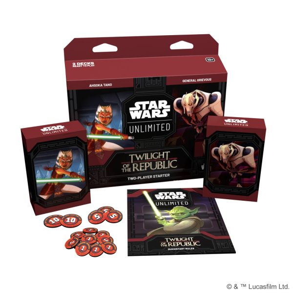 Star Wars Unlimited Two-Player Starter Deck - Twilight of the Republic Online Hot Sale