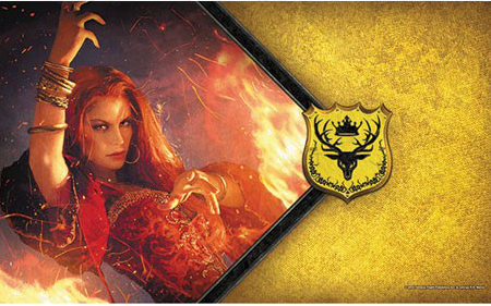 A Game of Thrones: The Card Game (Second Edition) - The Red Woman Playmat Online Hot Sale