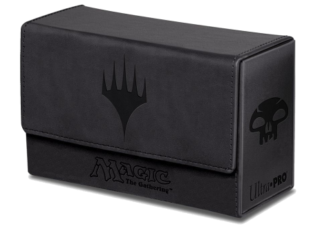 Ultra Pro - Dual Flip Box Black Mana for Magic (Matte Finish) Online Sale