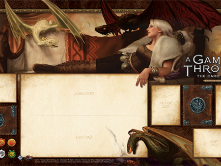 A Game of Thrones: The Card Game (Second Edition) - Stormborn Playmat For Cheap