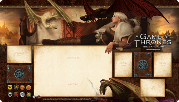 A Game of Thrones: The Card Game (Second Edition) - Stormborn Playmat For Cheap