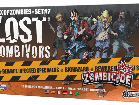 Zombicide Box of Zombies Set #7: Lost Zombivors Hot on Sale