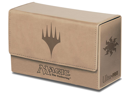 Ultra Pro - Dual Flip Box Off White Mana for Magic (Matte Finish) Discount