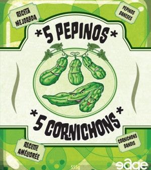 5 Pepinos   5 Cornichons (aka Fünf Gurken) (French Import) Fashion