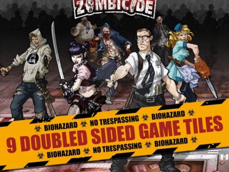 Zombicide: 9 Double Sided Game Tiles For Sale