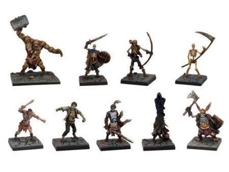 Dungeon Saga: Evil Dead Miniatures Set Sale