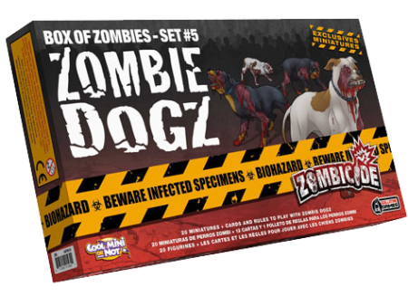 Zombicide Box of Zombies Set #5: Zombie Dogs Sale