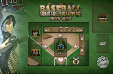 Baseball Highlights: 2045 - Single Player Play Mat Online