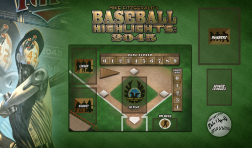 Baseball Highlights: 2045 - Single Player Play Mat Online