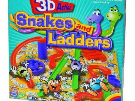 3D Action Snakes and Ladders on Sale