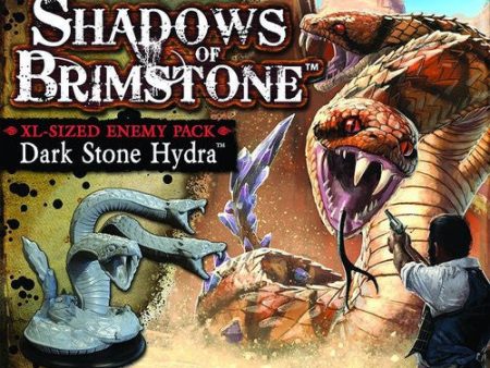 Shadows of Brimstone: Dark Stone Hydra XL Enemy Pack Hot on Sale