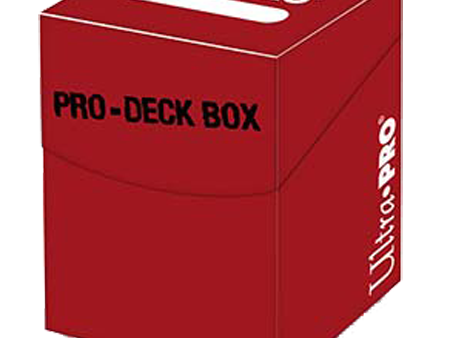 Ultra Pro - PRO 100+ Red Deck Box Discount