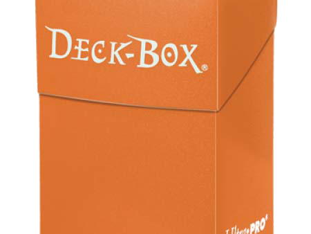 Ultra Pro Deck Box - Orange on Sale