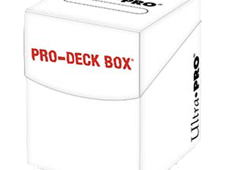 Ultra Pro - PRO 100+ White Deck Box Online