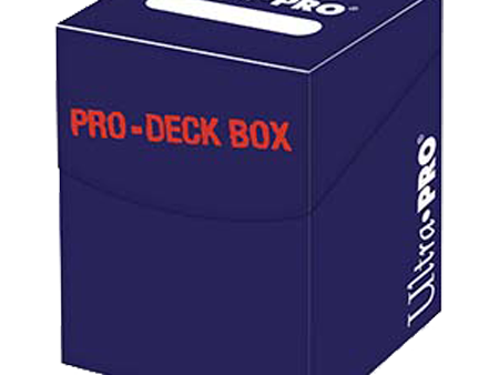 Ultra Pro - PRO 100+ Blue Deck Box Online Hot Sale