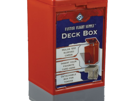 Fantasy Flight Deck Box (Red) For Sale