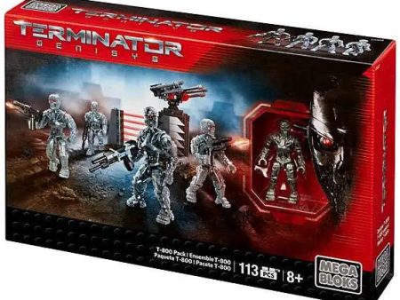 TERMINATOR: GENISYS: T-800 PACK - MEGA BLOKS-2015 For Discount