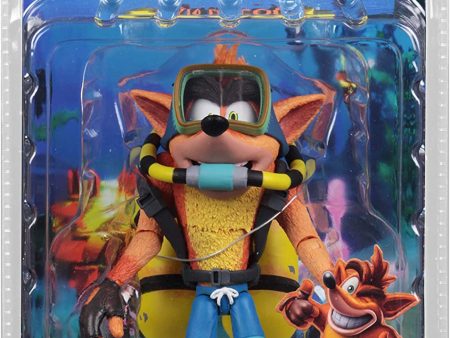 CRASH BANDICOOT (SCUBA GEAR) - NECA-DELUXE Online Sale