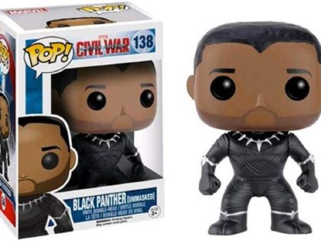 CAPATAIN AMERICA: CW: BLACK PANTHER #138 - FUNKO POP!-EXCLUSIVE Hot on Sale