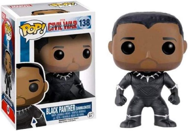 CAPATAIN AMERICA: CW: BLACK PANTHER #138 - FUNKO POP!-EXCLUSIVE Hot on Sale