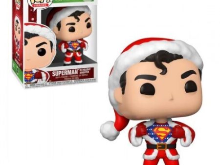 DC SUPER HEROES: SUPERMAN IN HOLIDAY SWE - FUNKO POP! For Discount