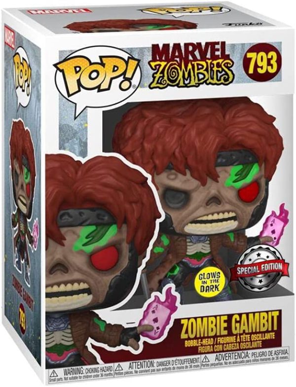 MARVEL ZOMBIES: ZOMBIE GAMBIT #793 - FUNKO POP!-SPECIAL ED-GITD Online