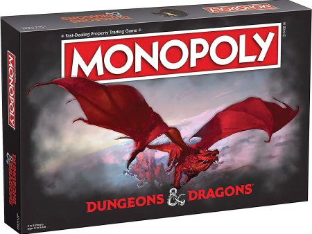 DUNGEONS & DRAGONS: MONOPOLY - BOARDGAME-2021 Cheap