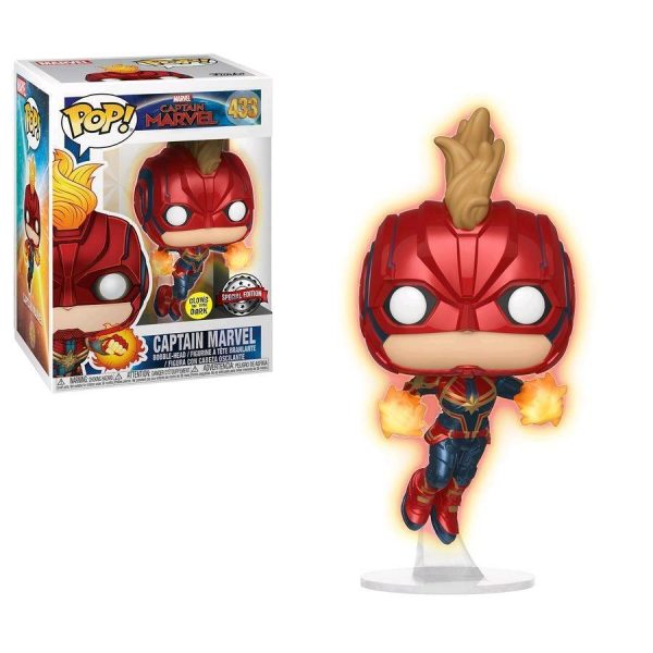 CAPTAIN MARVEL #433 - FUNKO POP!-SPECIAL ED-GITD Online Sale