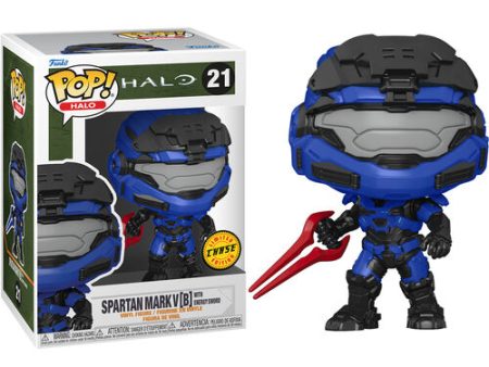 HALO: SPARTAN MARK V (B) WITH ENERGY SWO - FUNKO POP!-CHASE Online now