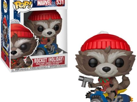 MARVEL: ROCKET (HOLIDAY) #531 - FUNKO POP! Fashion